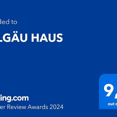Allgaeu Haus Isny im Allgäu Dış mekan fotoğraf